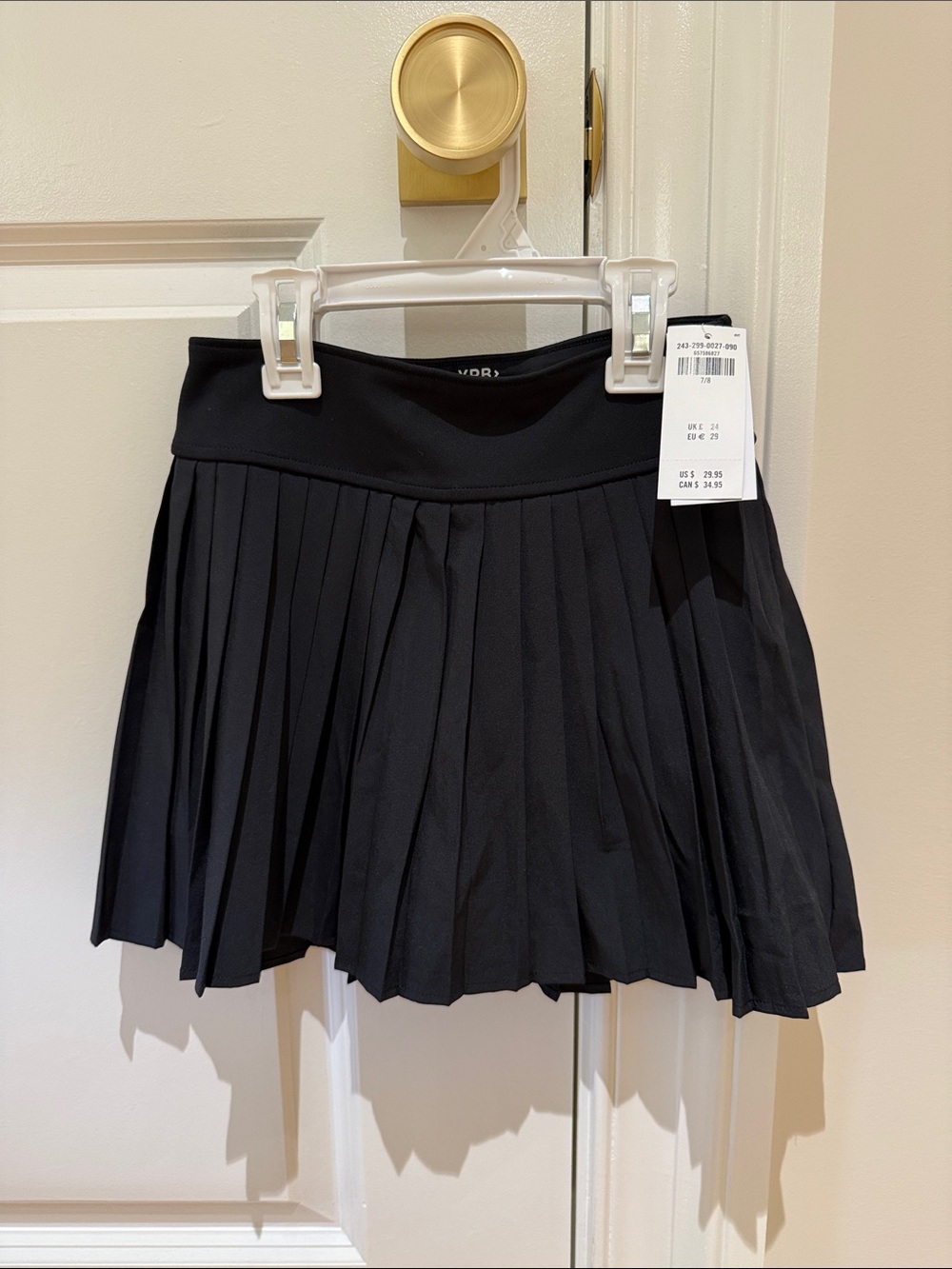 Abercrombie Kids- Black Pleated Skirt